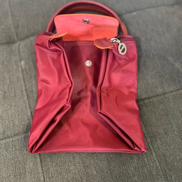 Longchamp le pliage club tote -Red Garnet - Picture 5 of 10